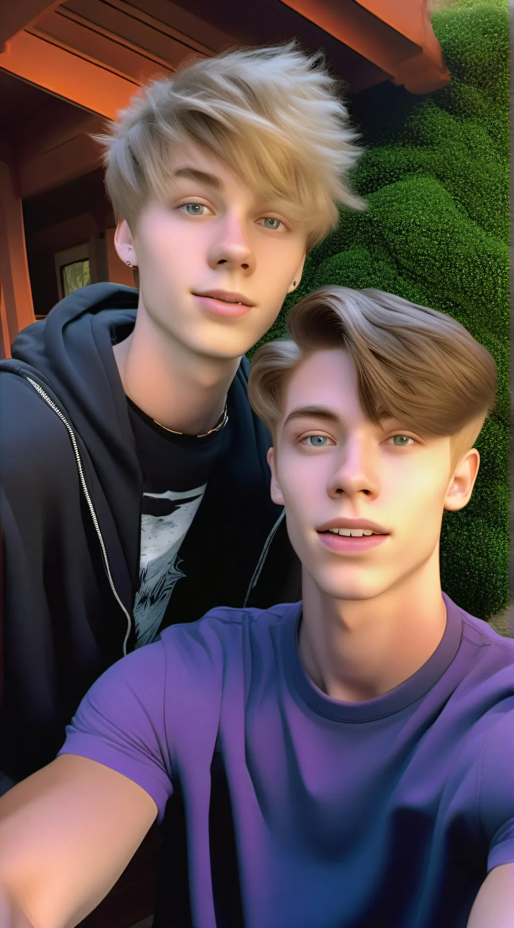 ai character: Sam and Colby background