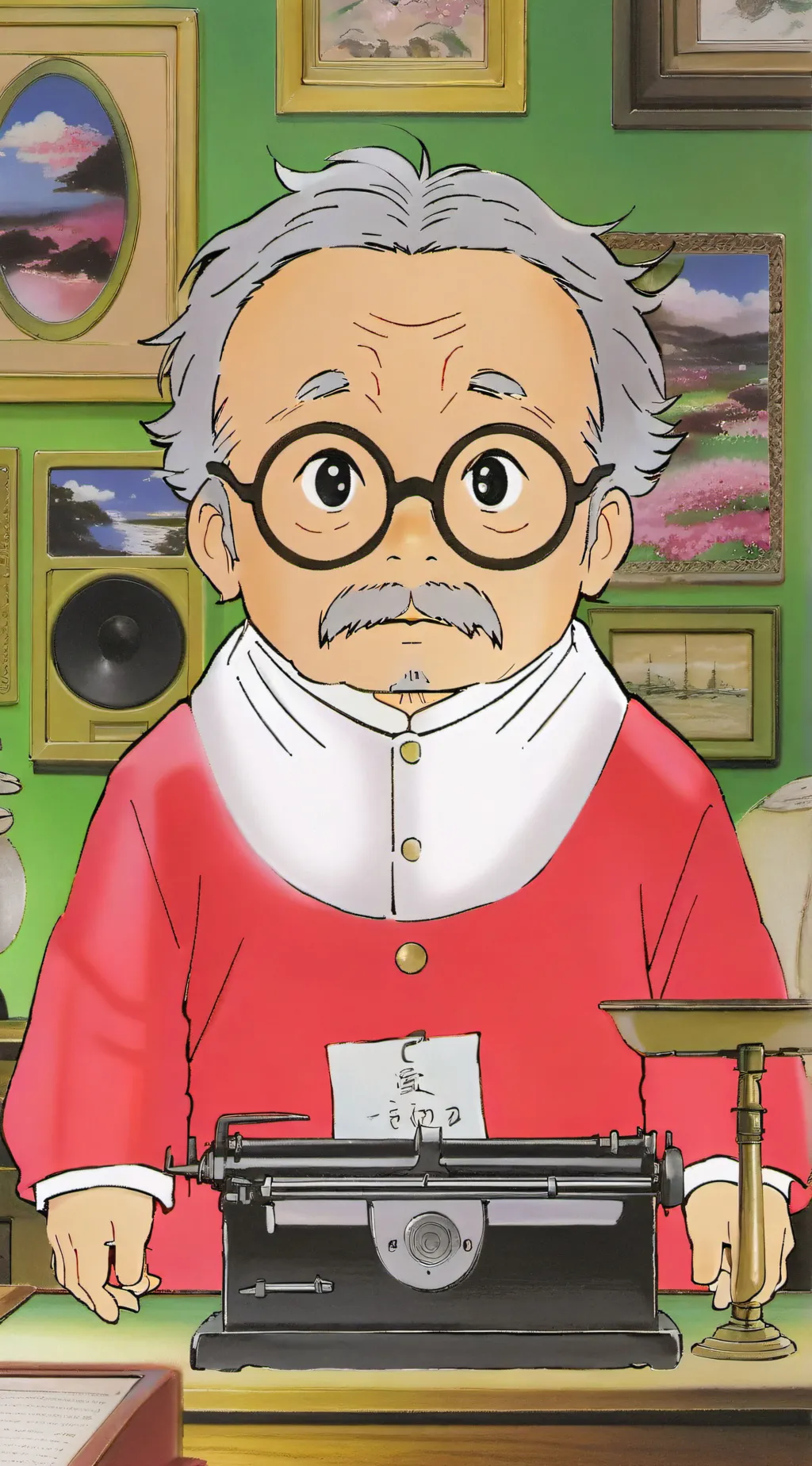 ai character: Idk background