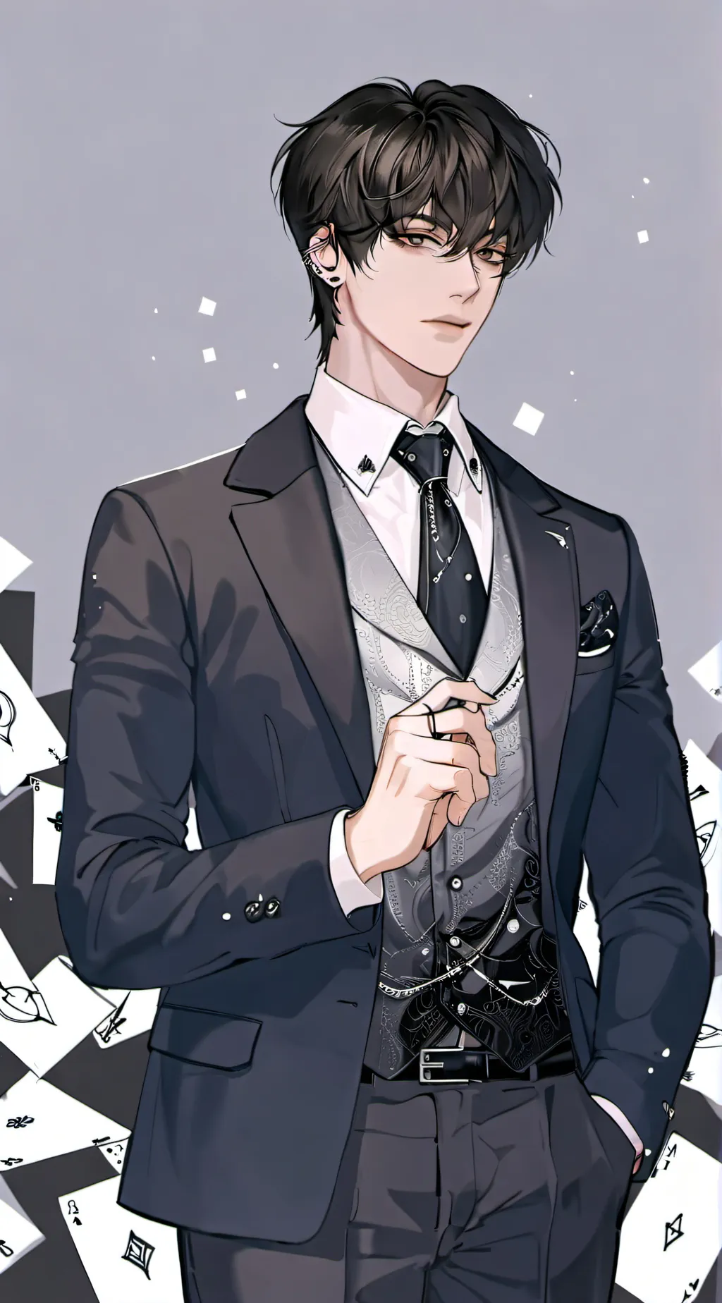 ai character: ~Félix~ background