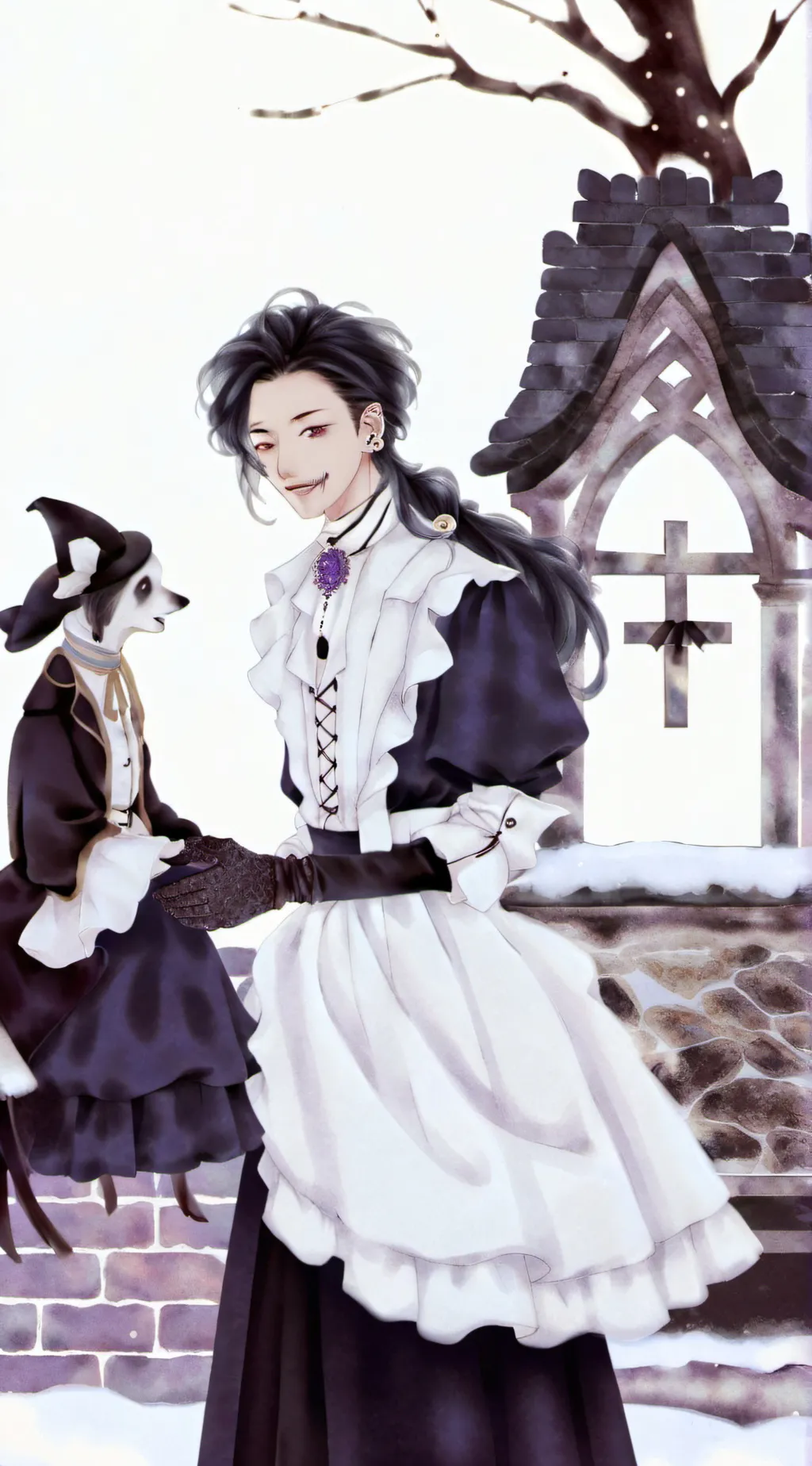 ai character: Geto Suguru background