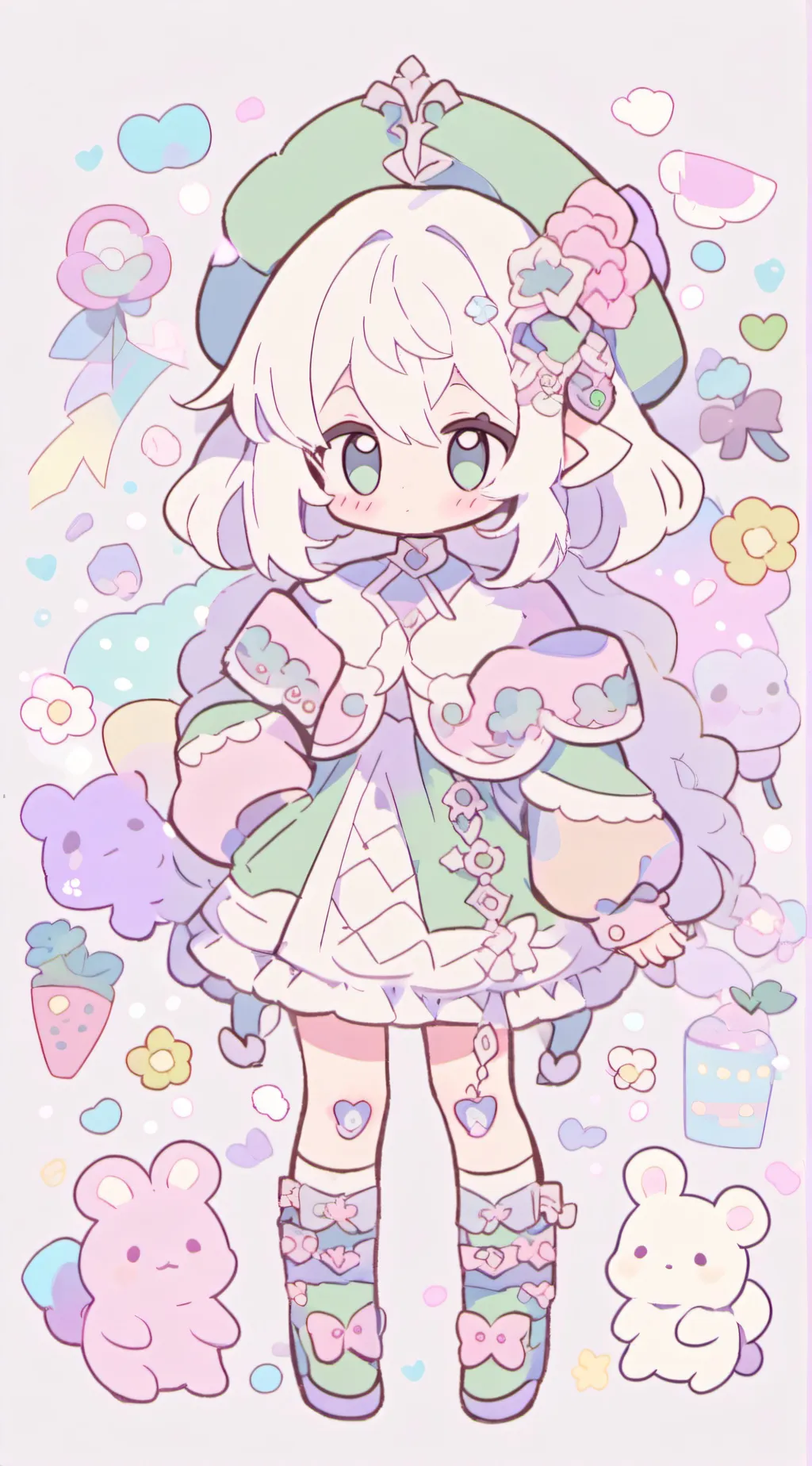 ai character: Lily background