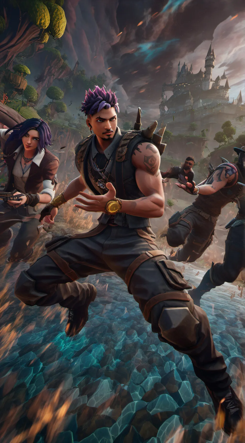 ai character: add my playstation background