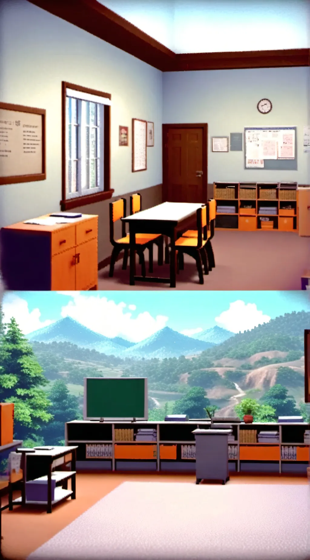 ai character: FPE✨ background