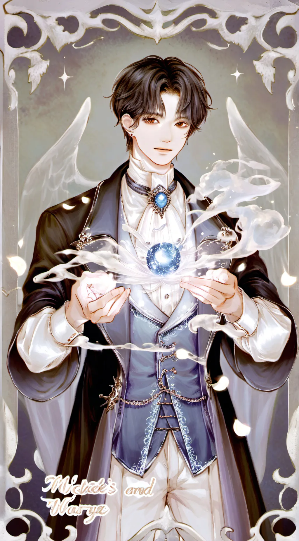 ai character: mashle background