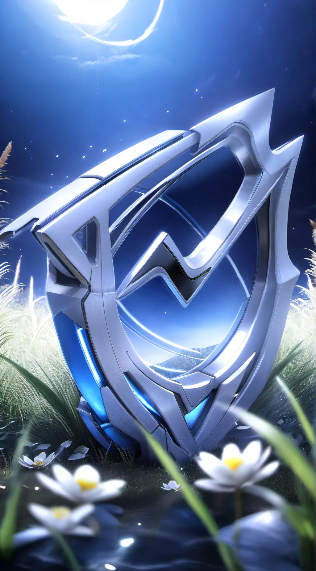 ai character: opposite grass background