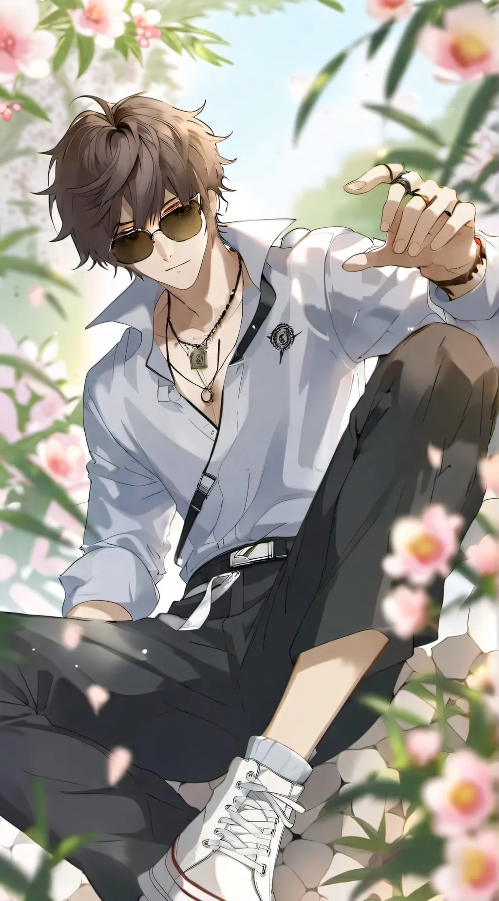 ai character: Adam background