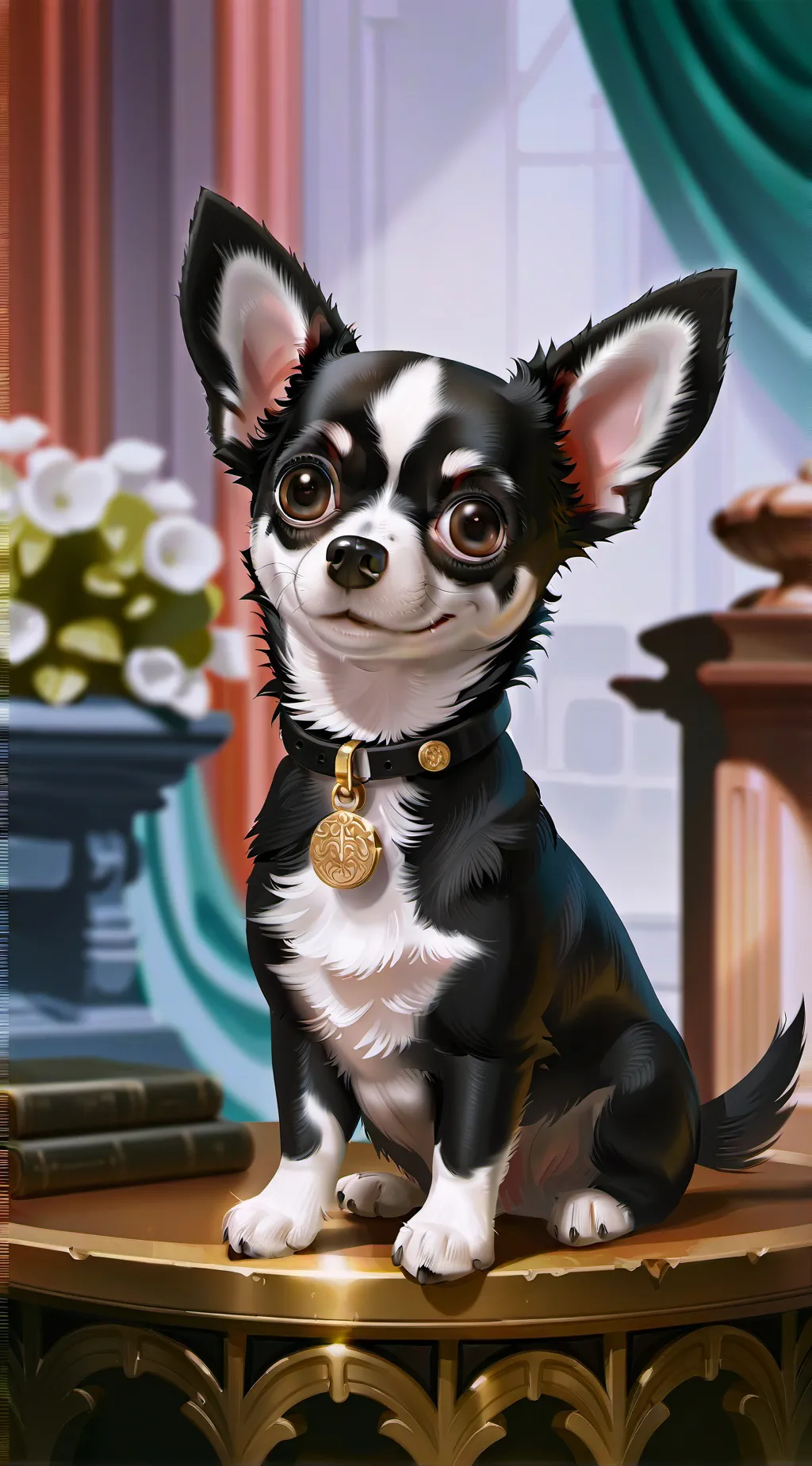 ai character: Oreo  background