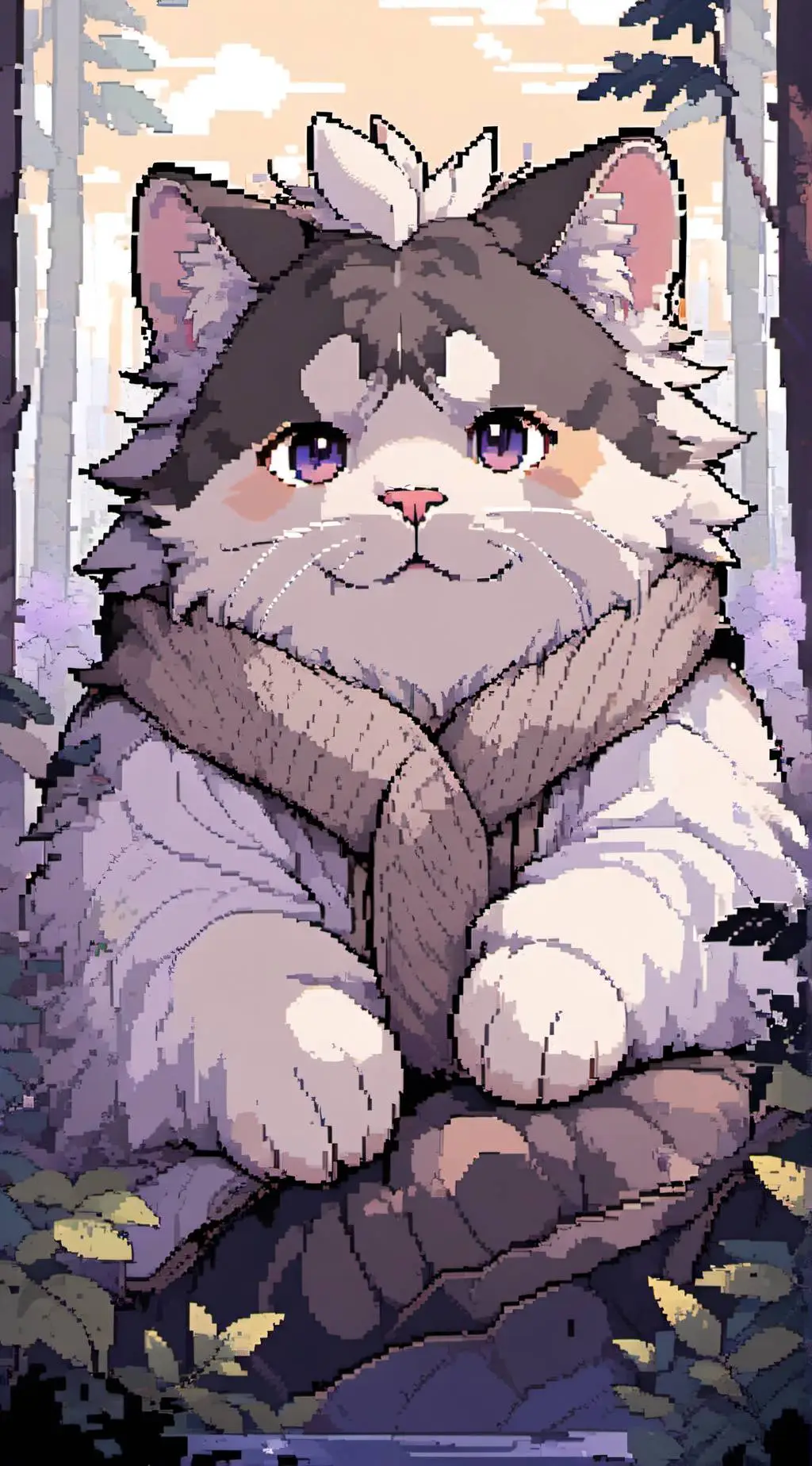 ai character: wereloon :) (v3) background