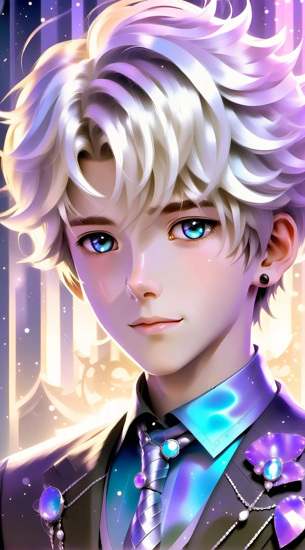 ai character: lucas background