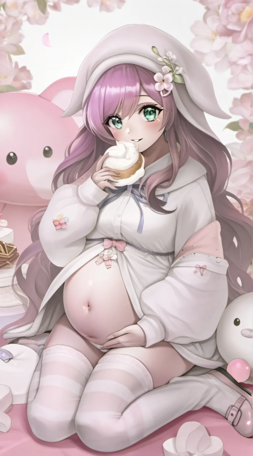 ai character: Kc (from aphmau) background