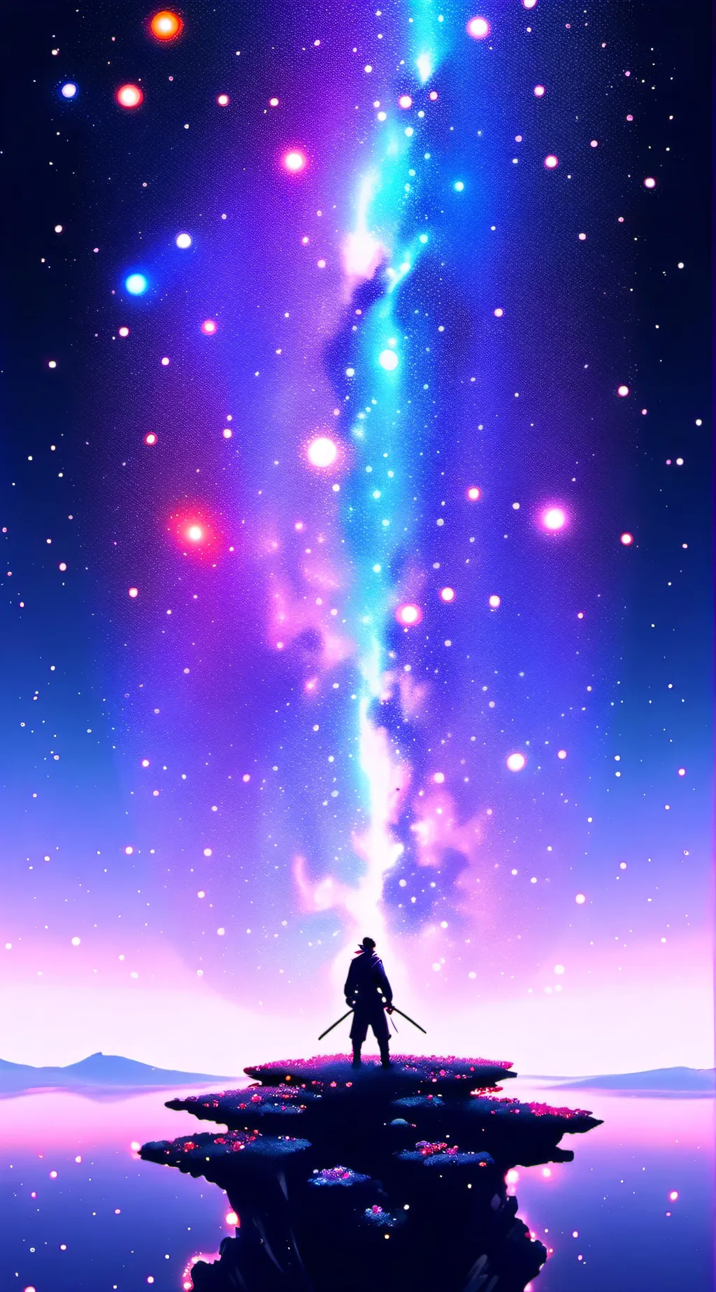 ai character: Hi background