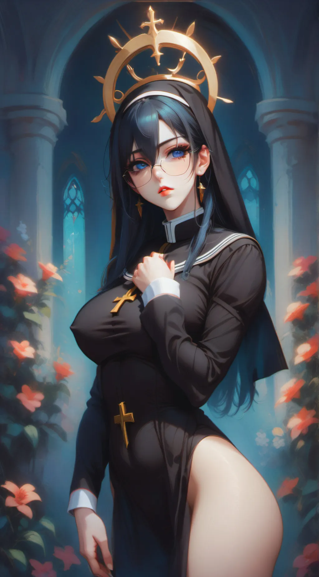 ai character: Trinity background