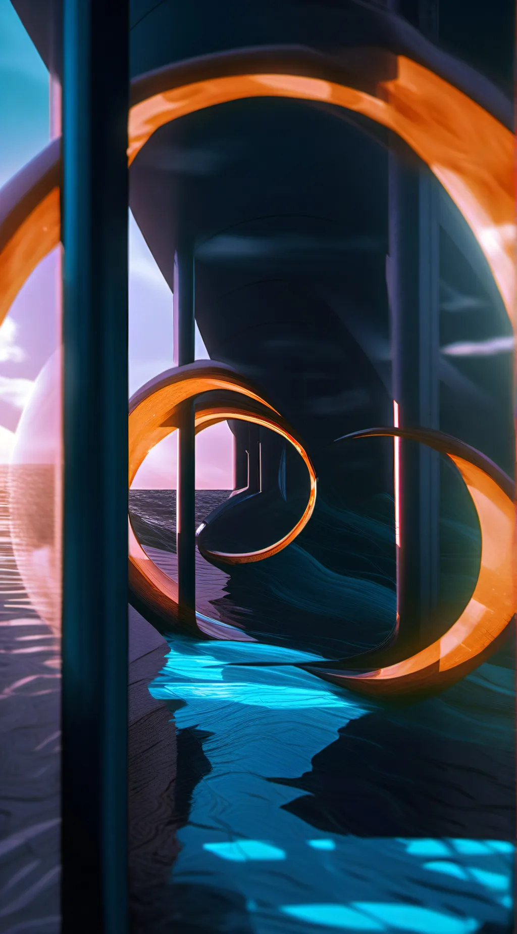 ai character: Underwater?  background