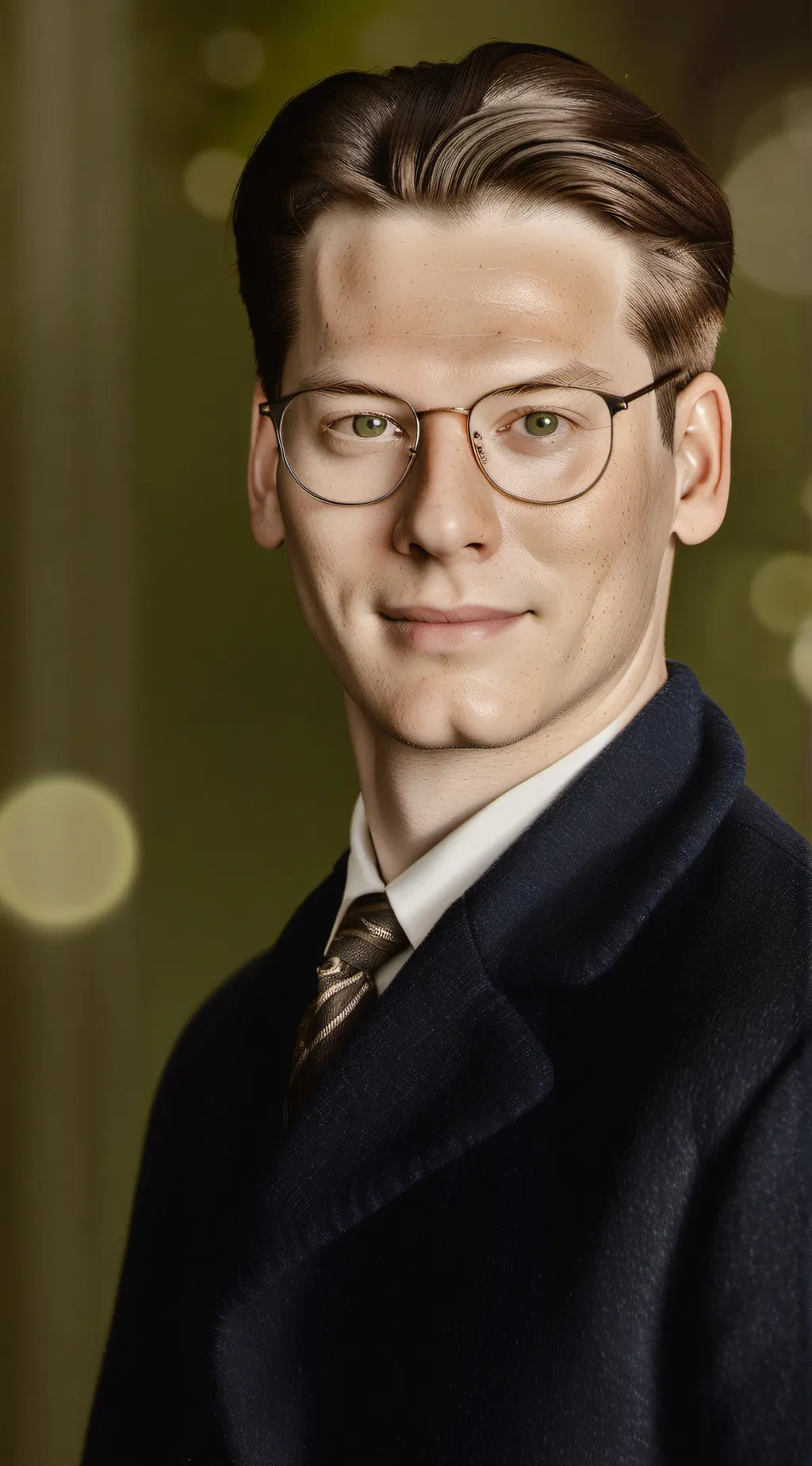 ai character: Klaus Mäkelä  background