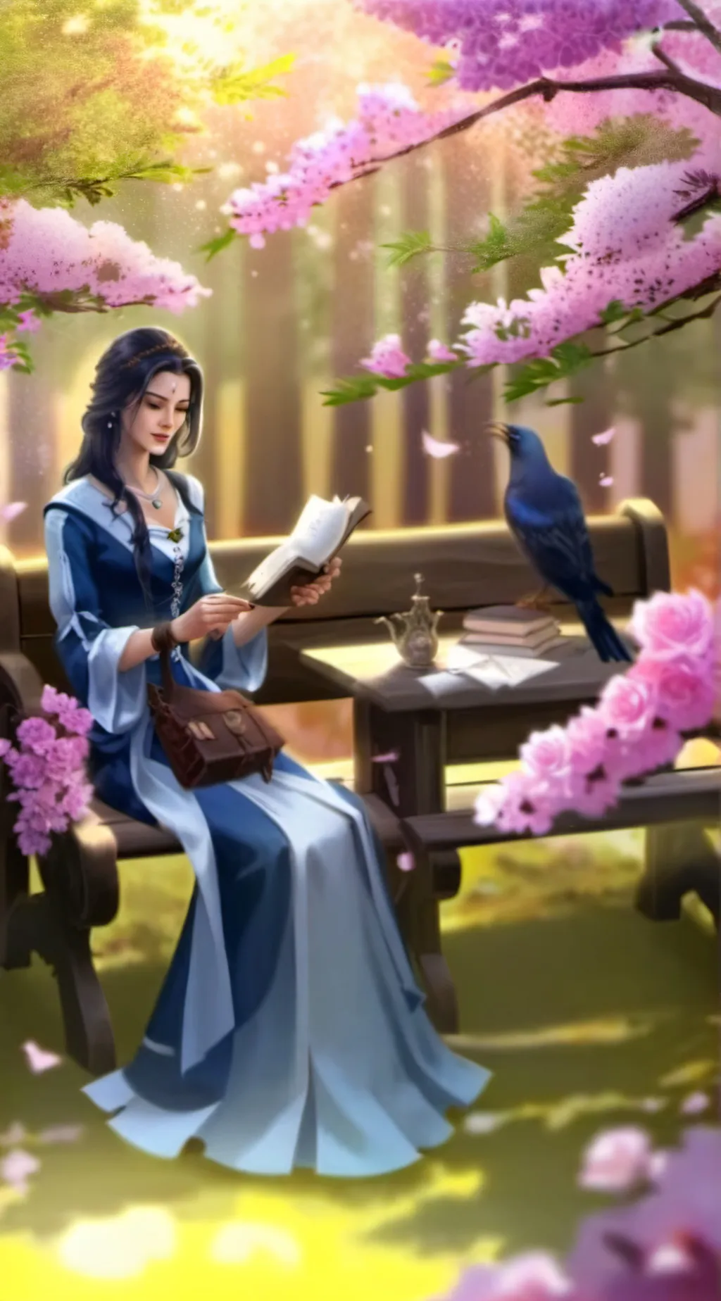 ai character: Ari❤️❤️❤️❤️ background