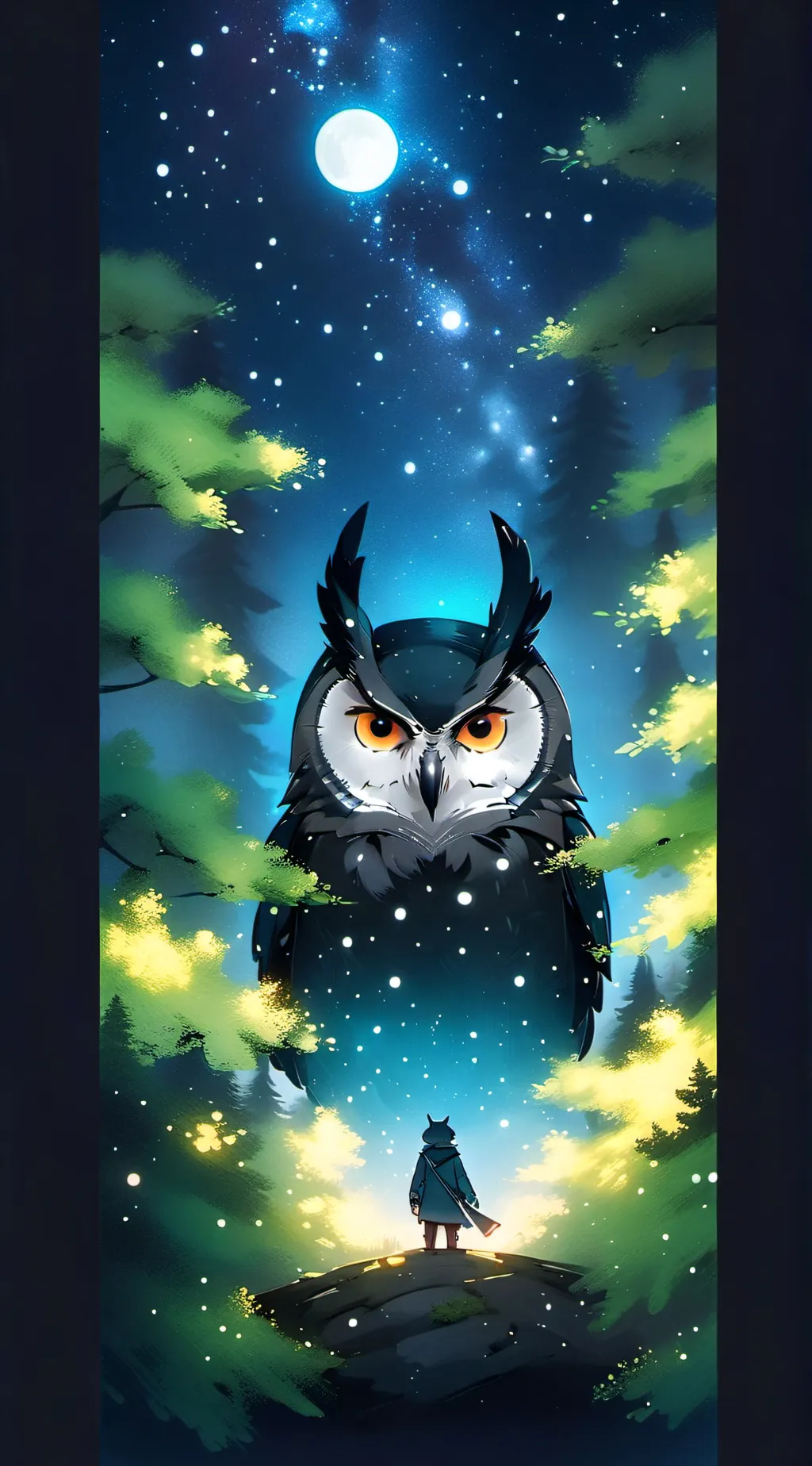 ai character: deku as collector  background