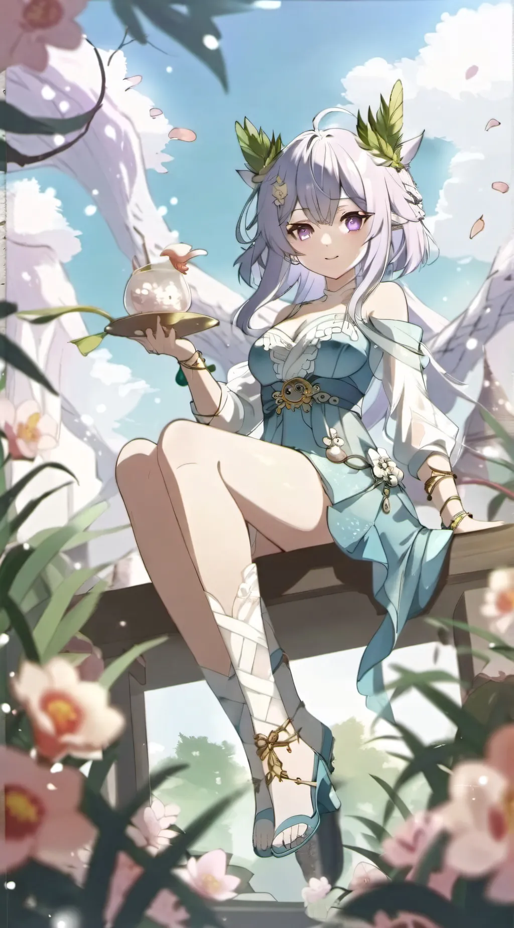 ai character: Lumi background