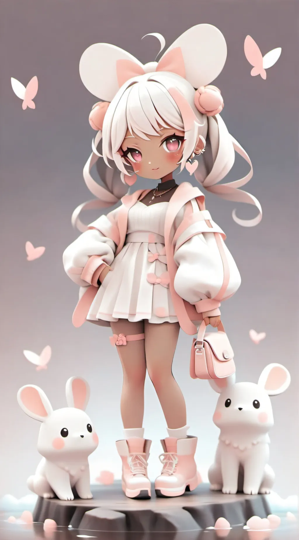 ai character: angel  background