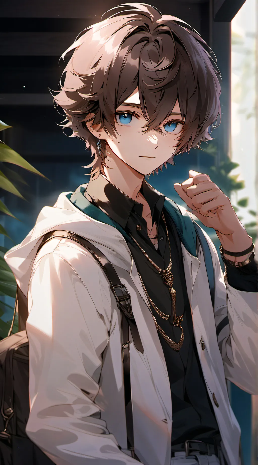 ai character: Jake 💙 background