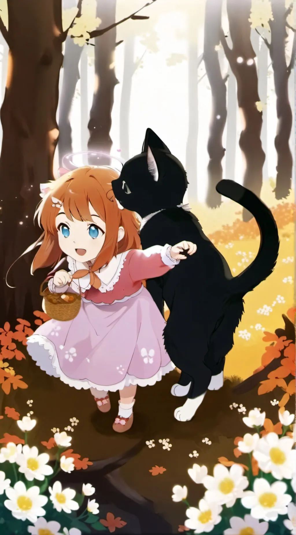 ai character: Saki  background