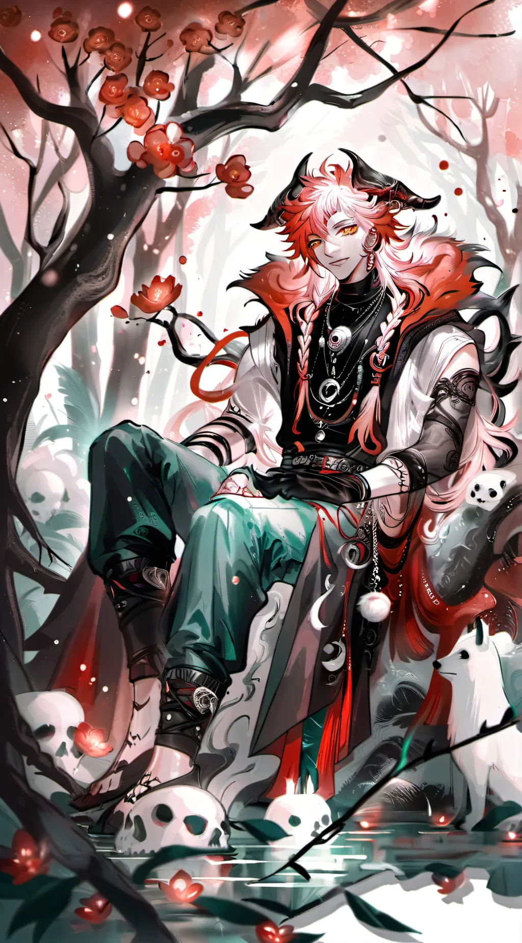 ai character: Upper moons background