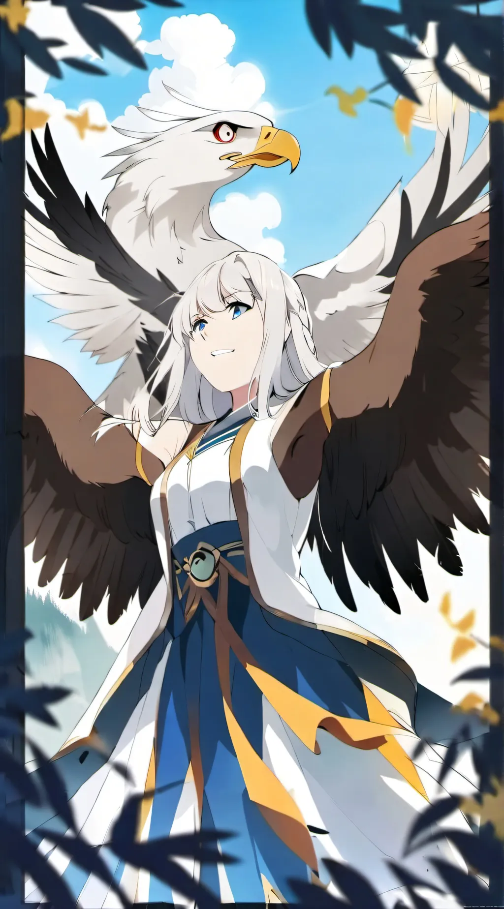 ai character: Aria background