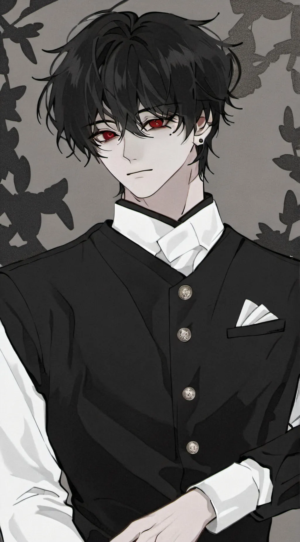 ai character: ash background