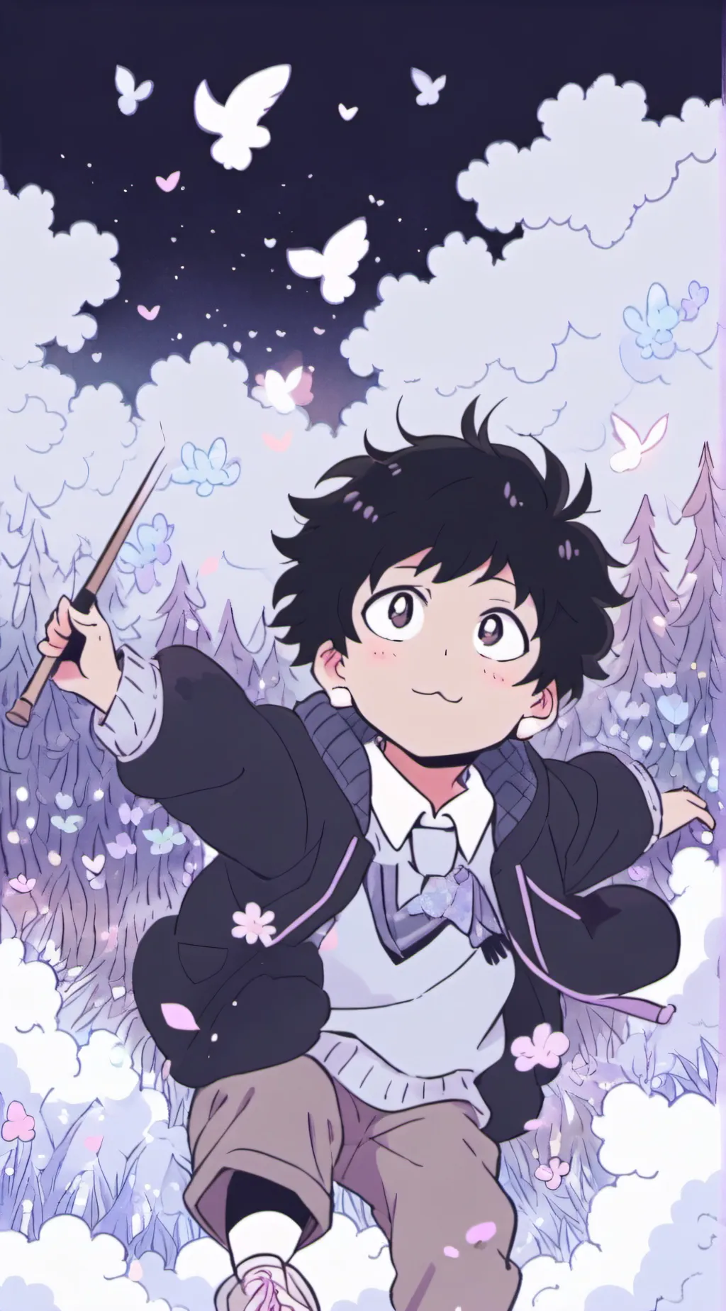 ai character: MHA background