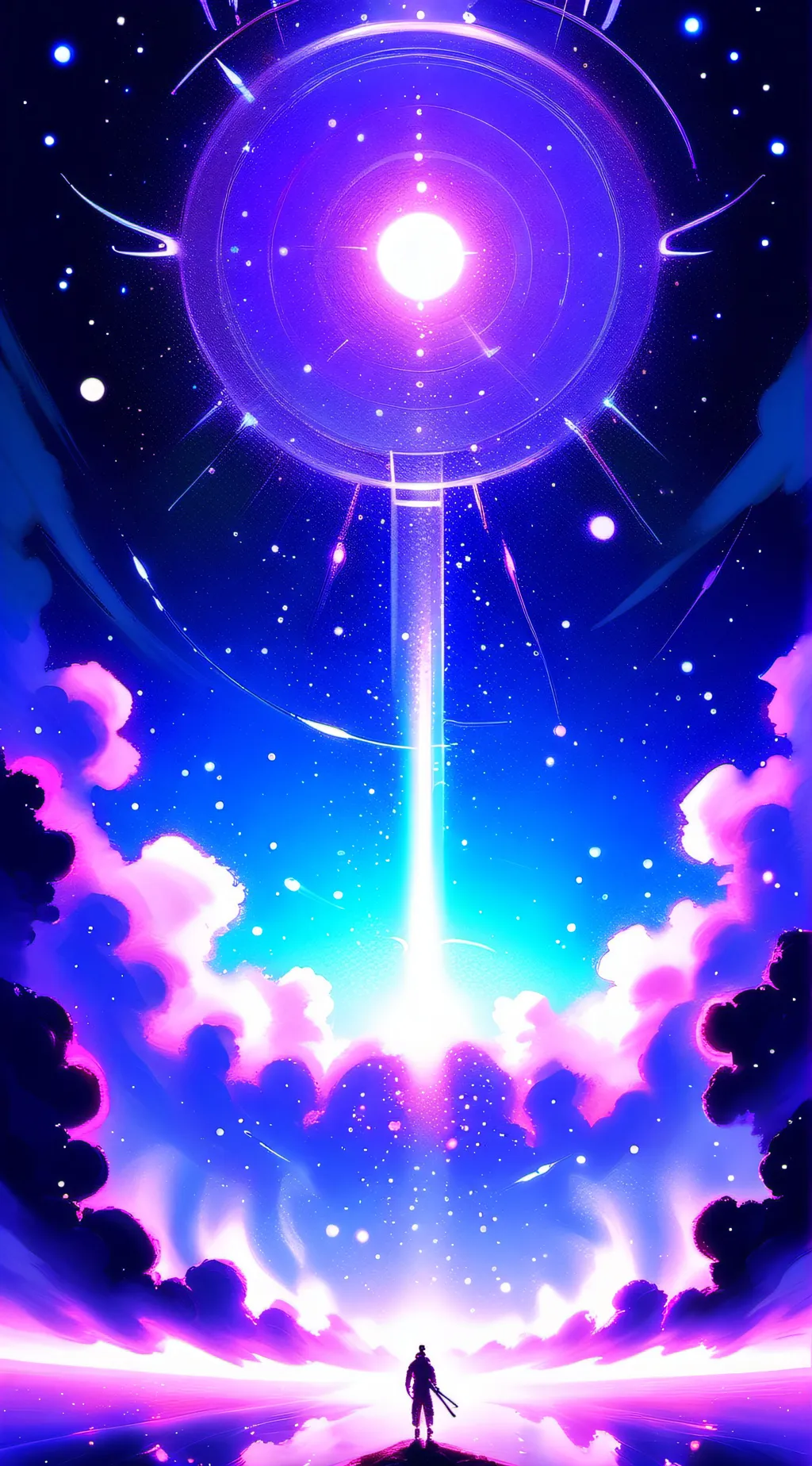 ai character: Md background