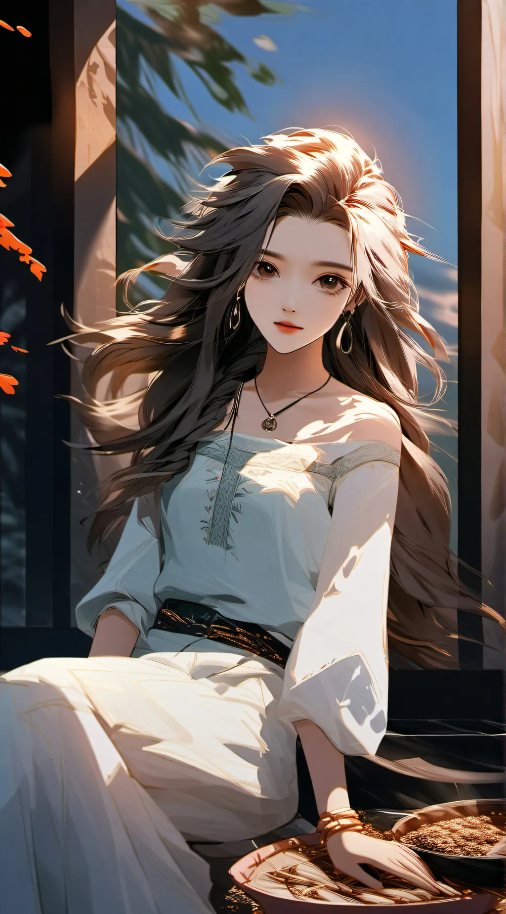 ai character: Kira background