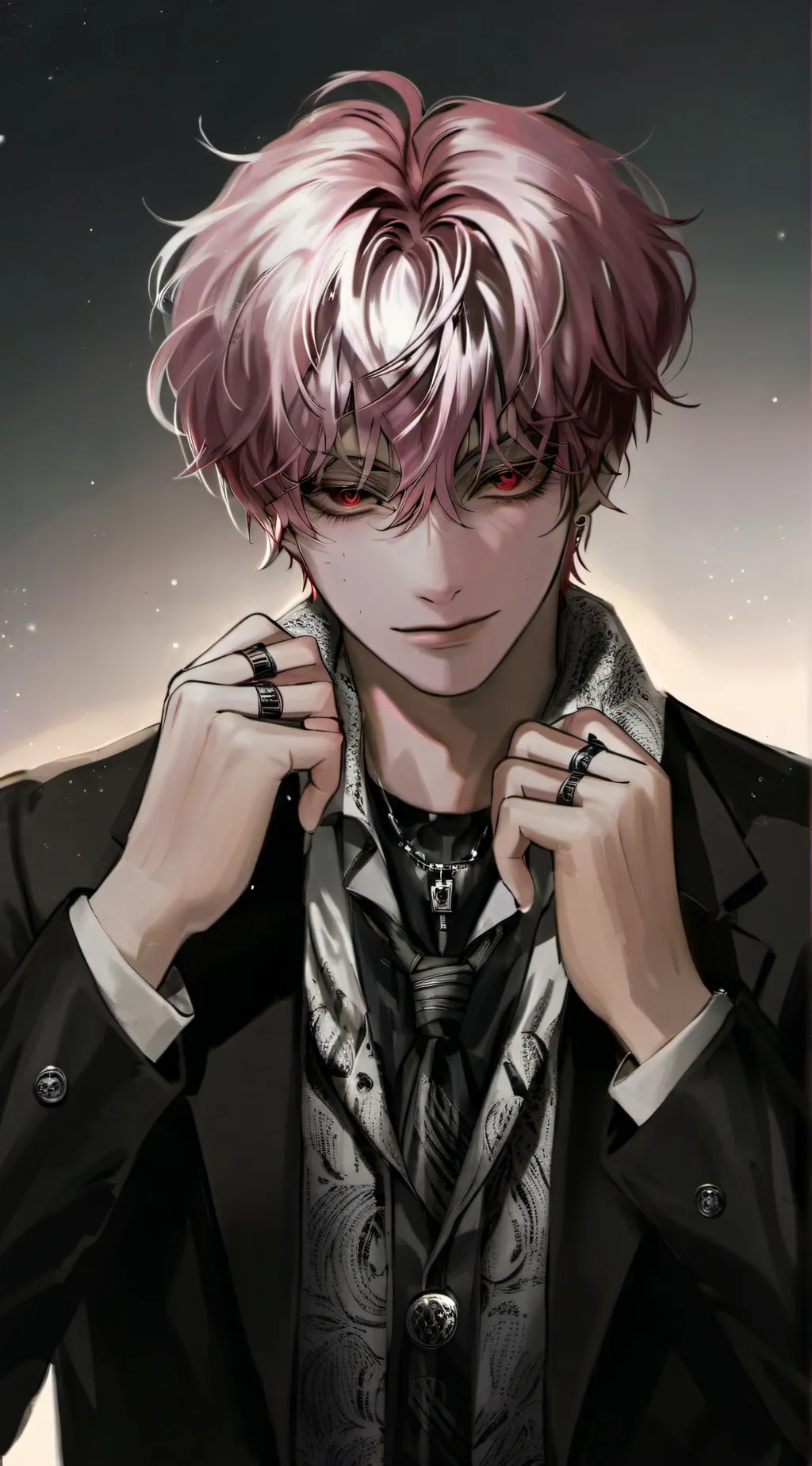 ai character: dante❤️✨️ background