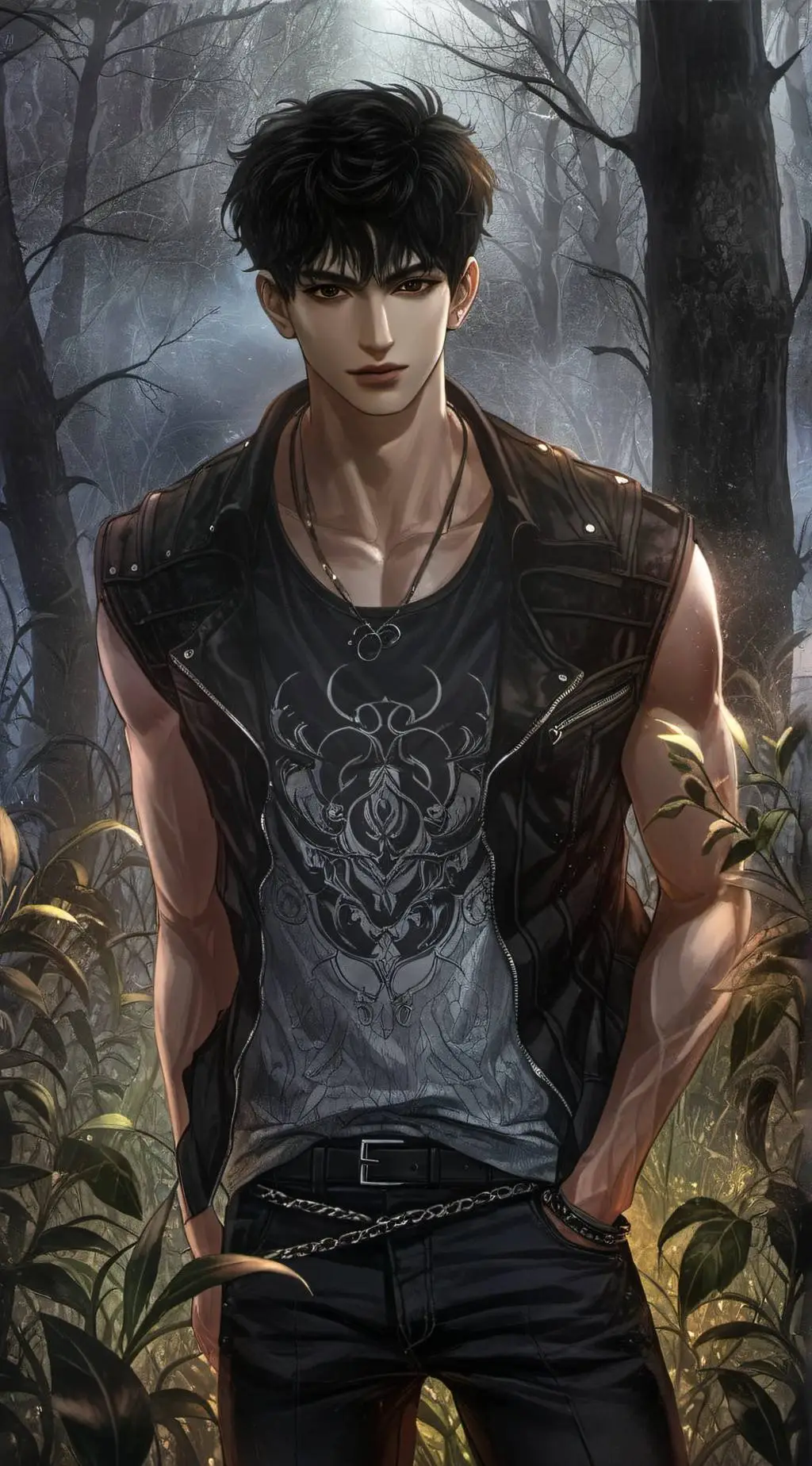 ai character: Damon background