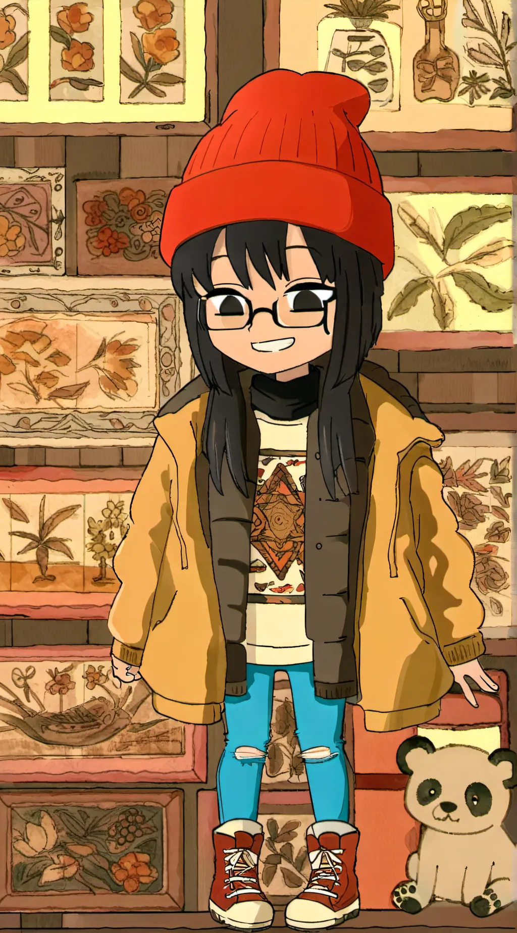 ai character: kyle on roblox background