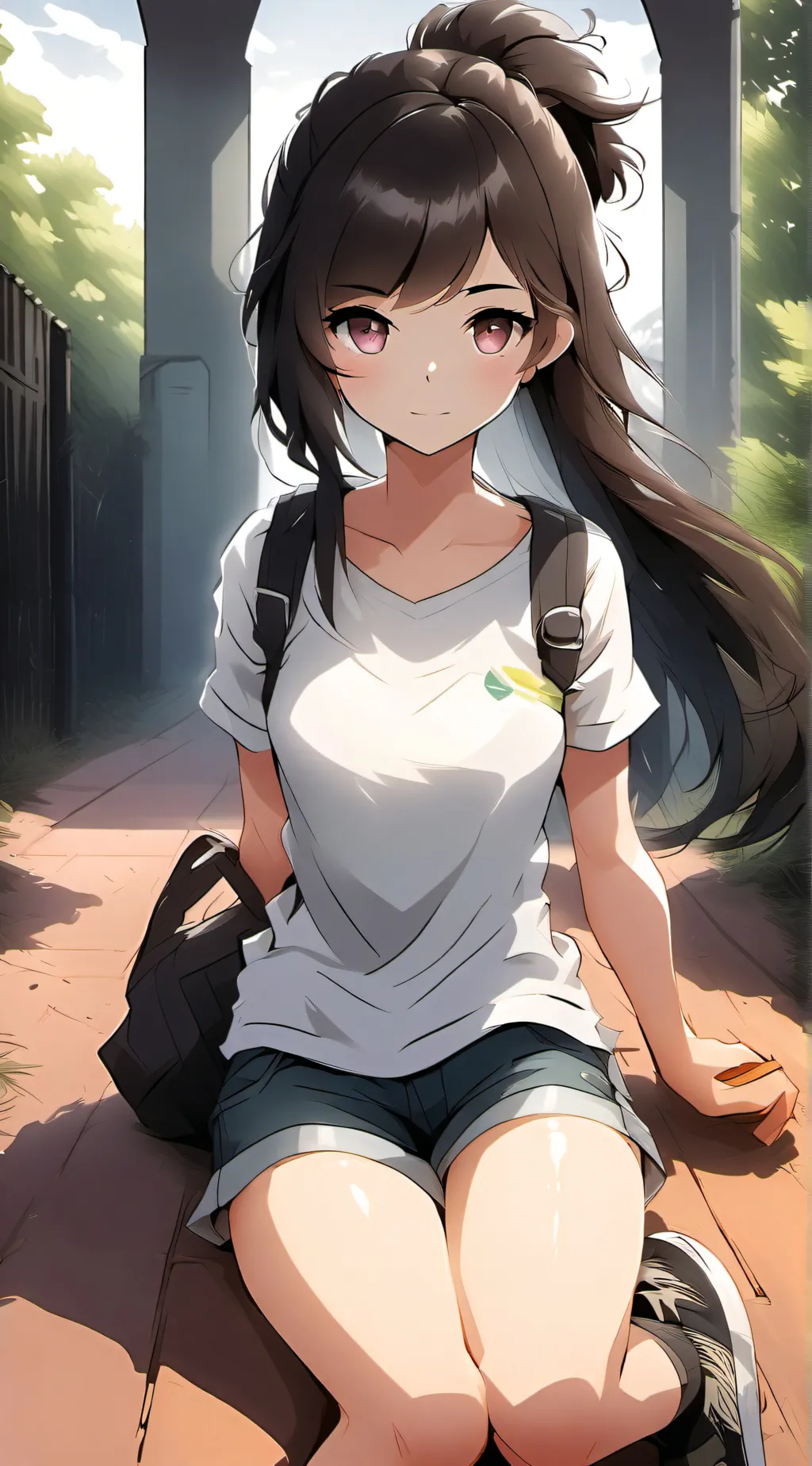 ai character: Ashley background