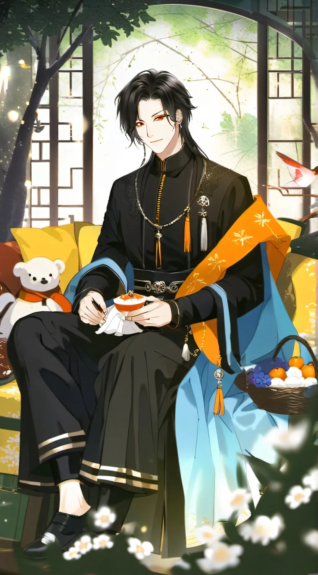 ai character: Robin background