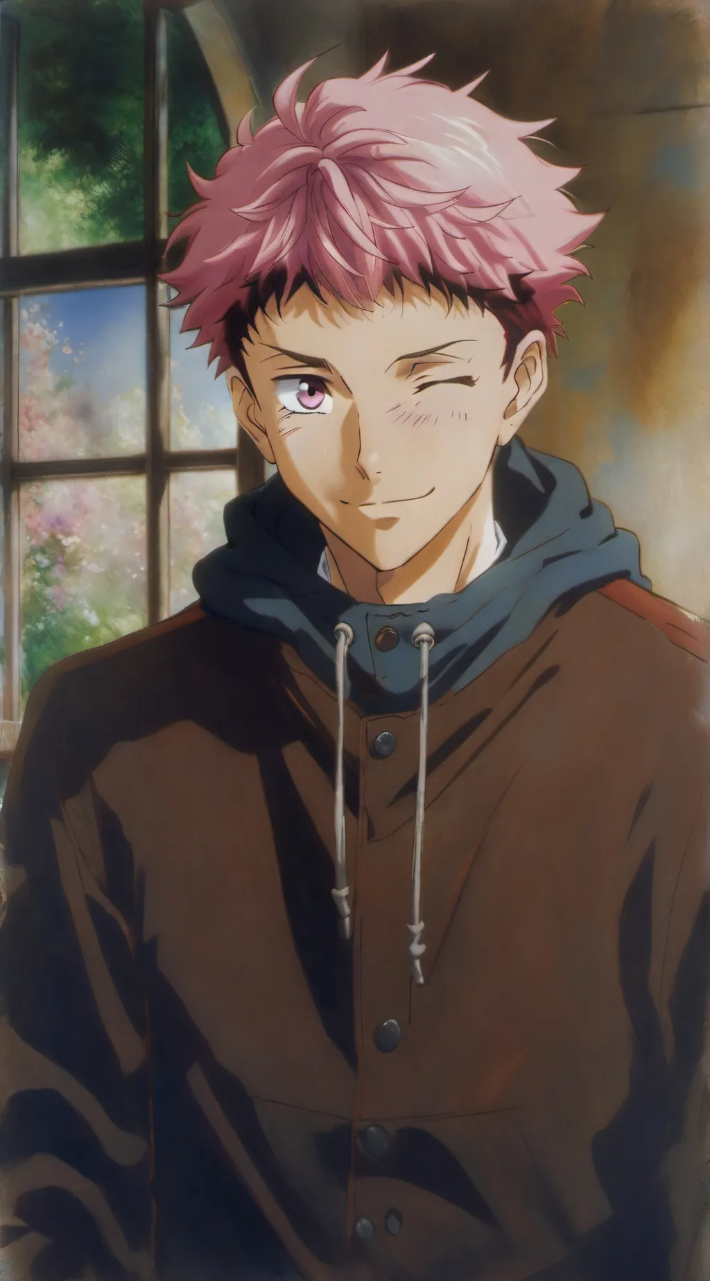 ai character: Sukuna/yuji background