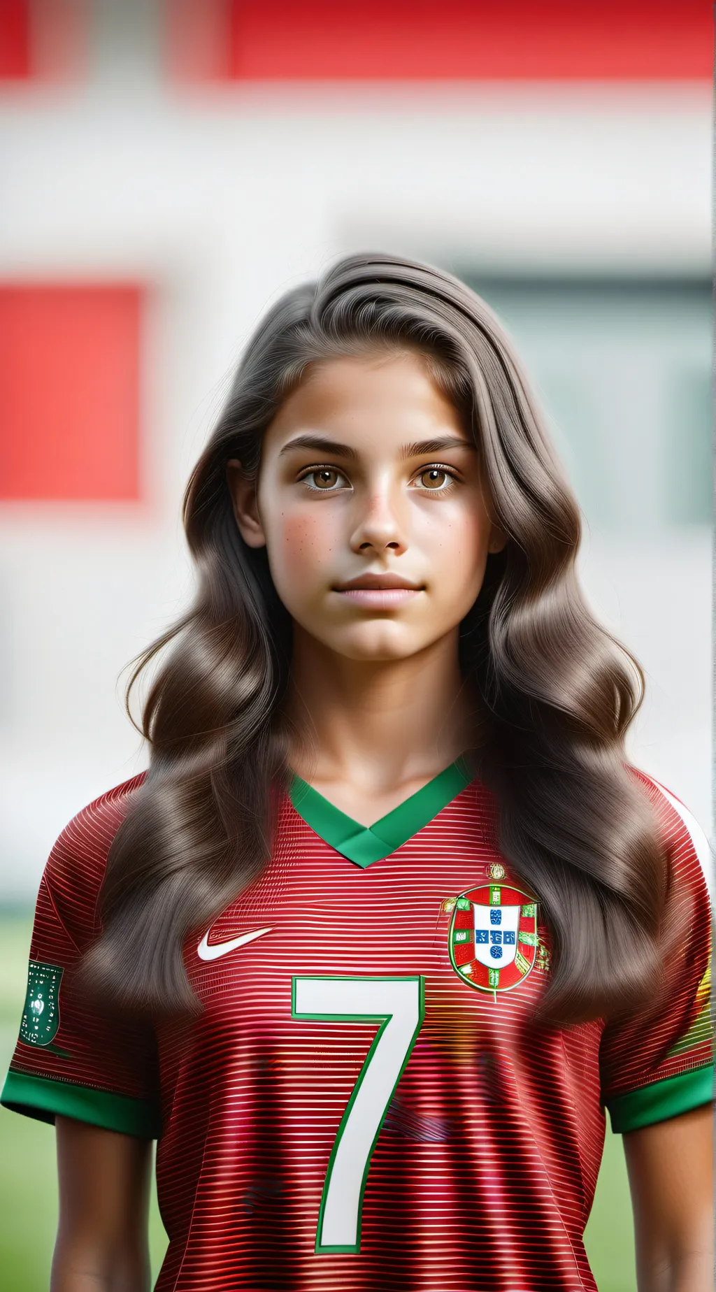 ai character: Fernanda Monteiro  background