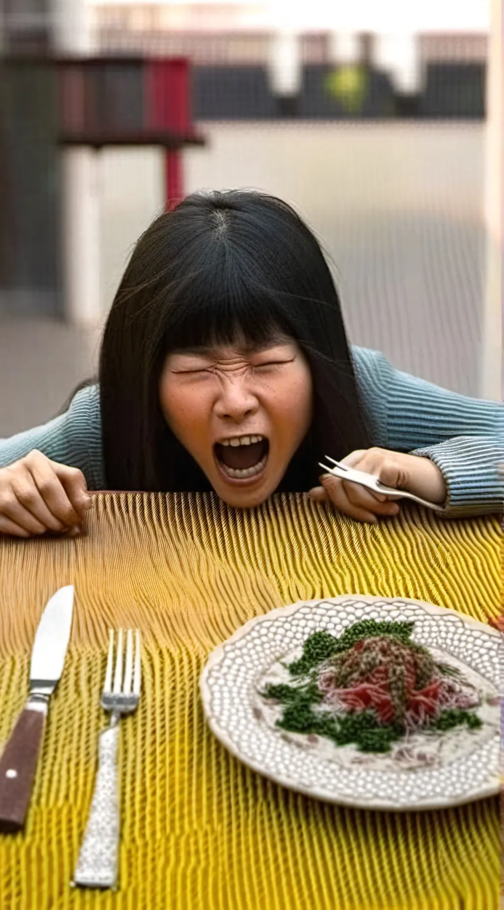 ai character: Annoying brat background