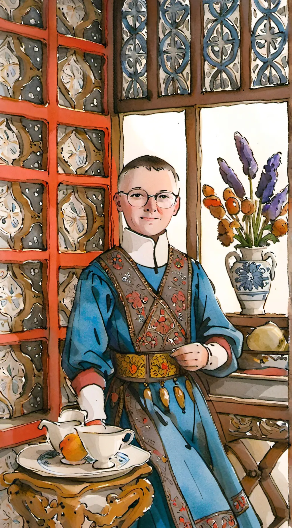 ai character: Casey background