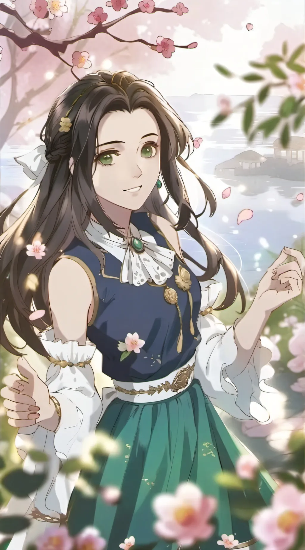 ai character: fem Robin background