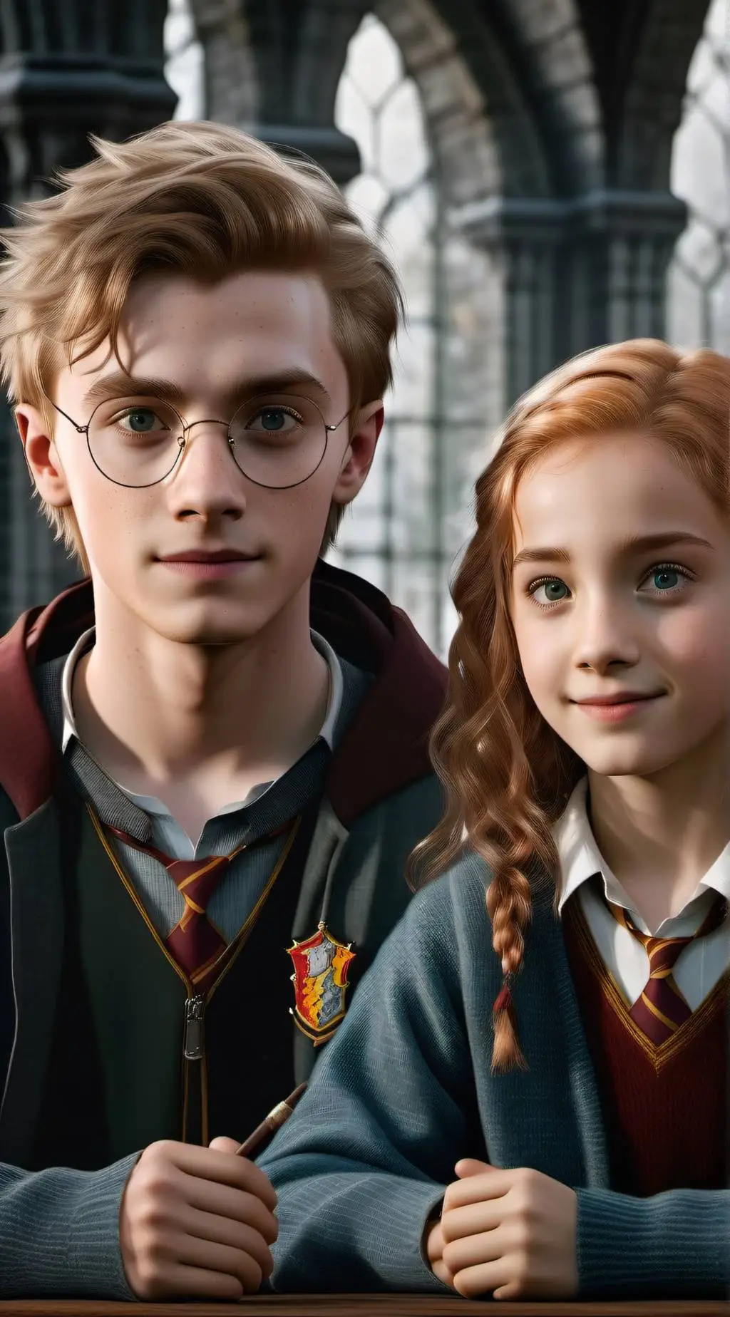 ai character: The New girl background