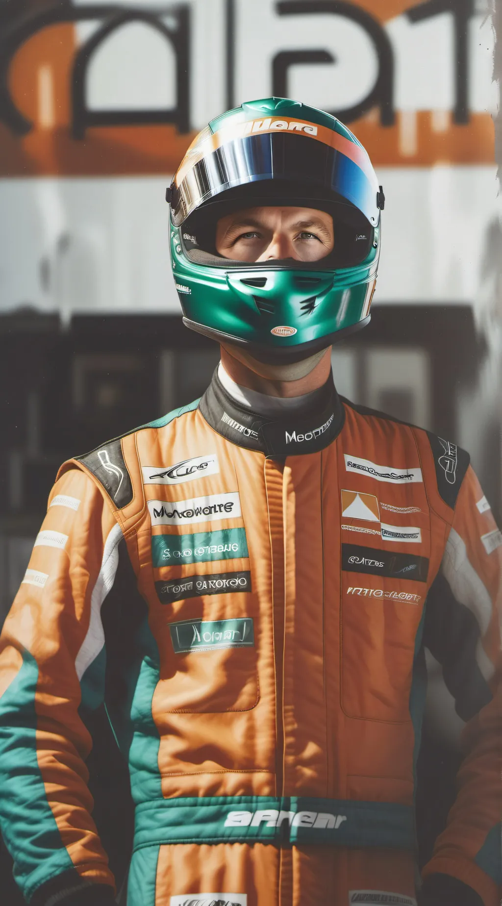 ai character: Lando Norris background