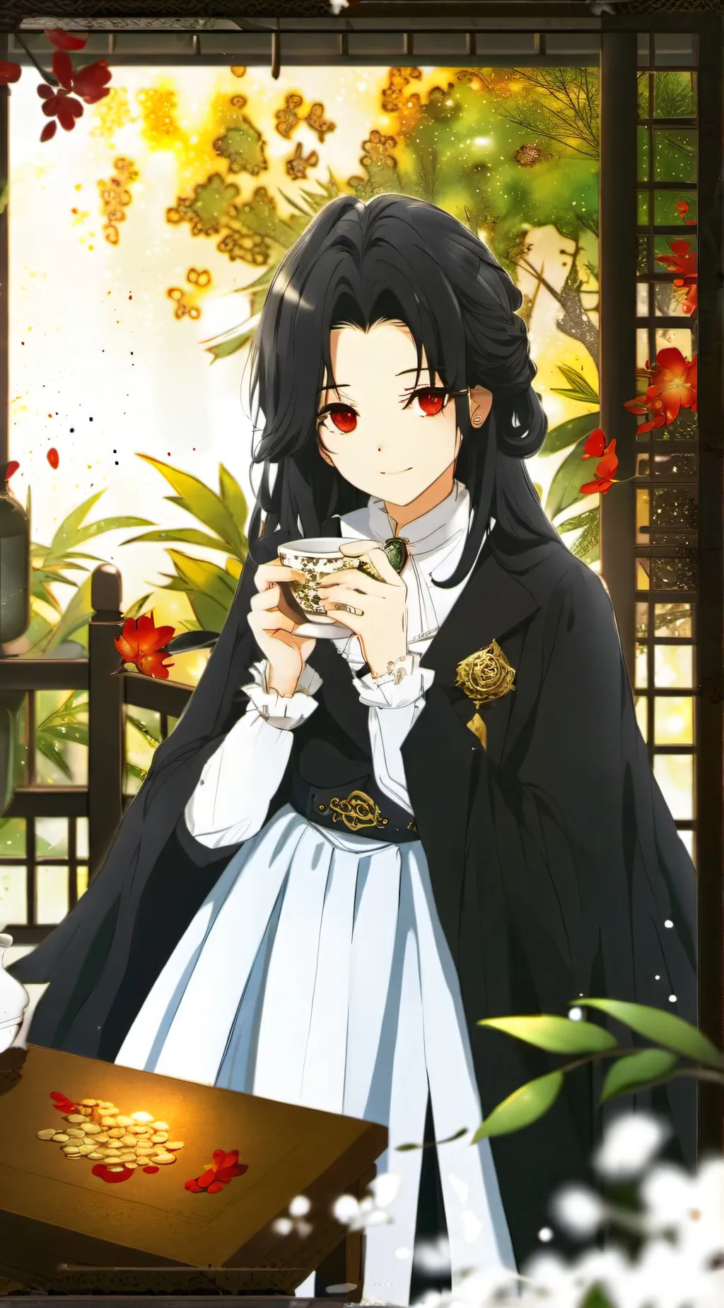 ai character: Vҽɳιƈҽʅαα background