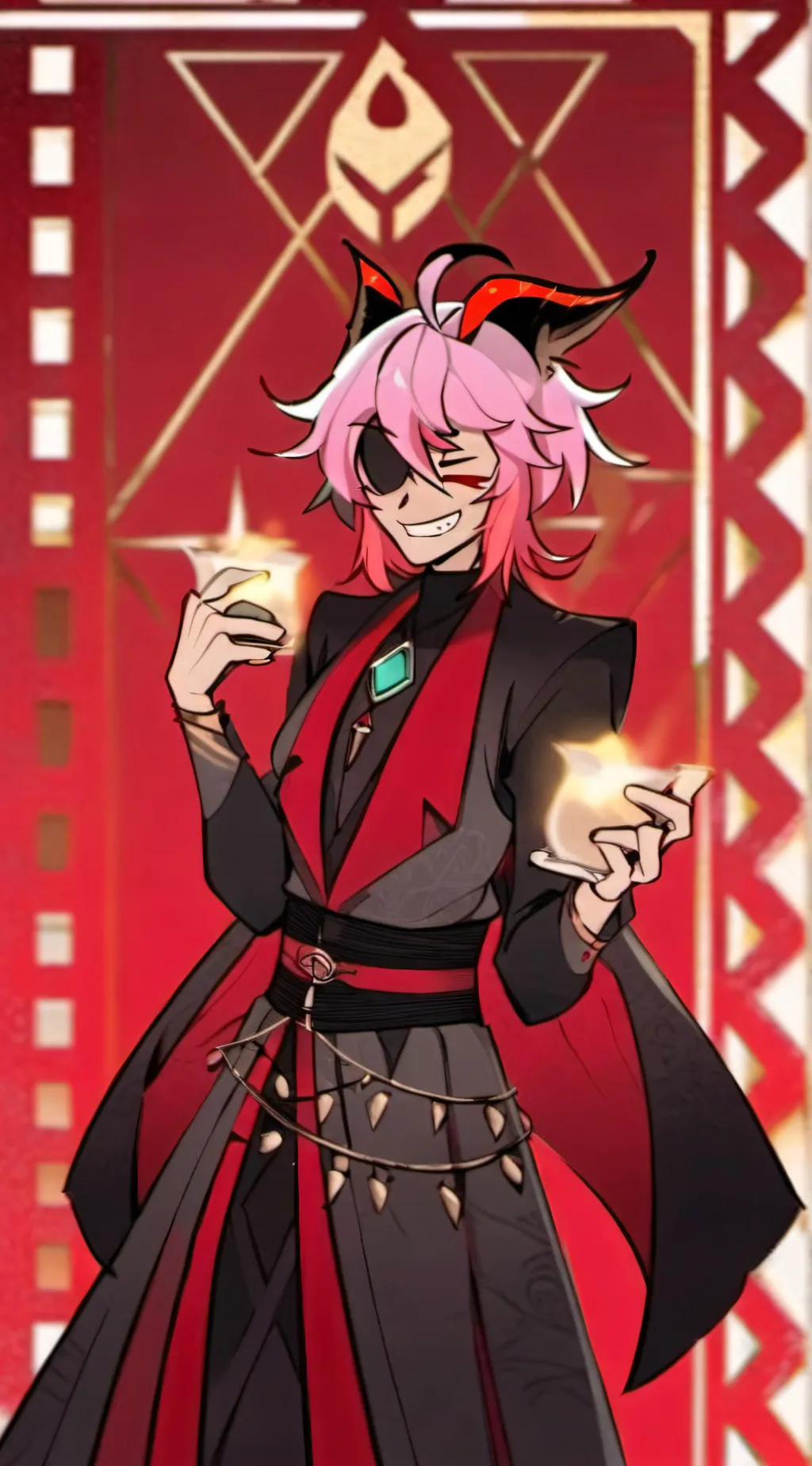 ai character: Alastor  background