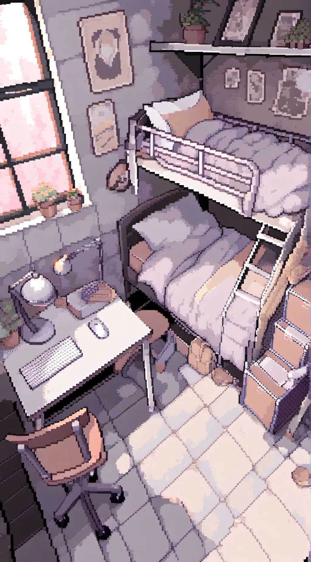 ai character: Kny college  background