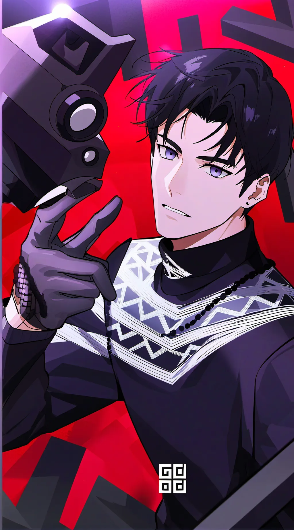 ai character:  Maze runner  background