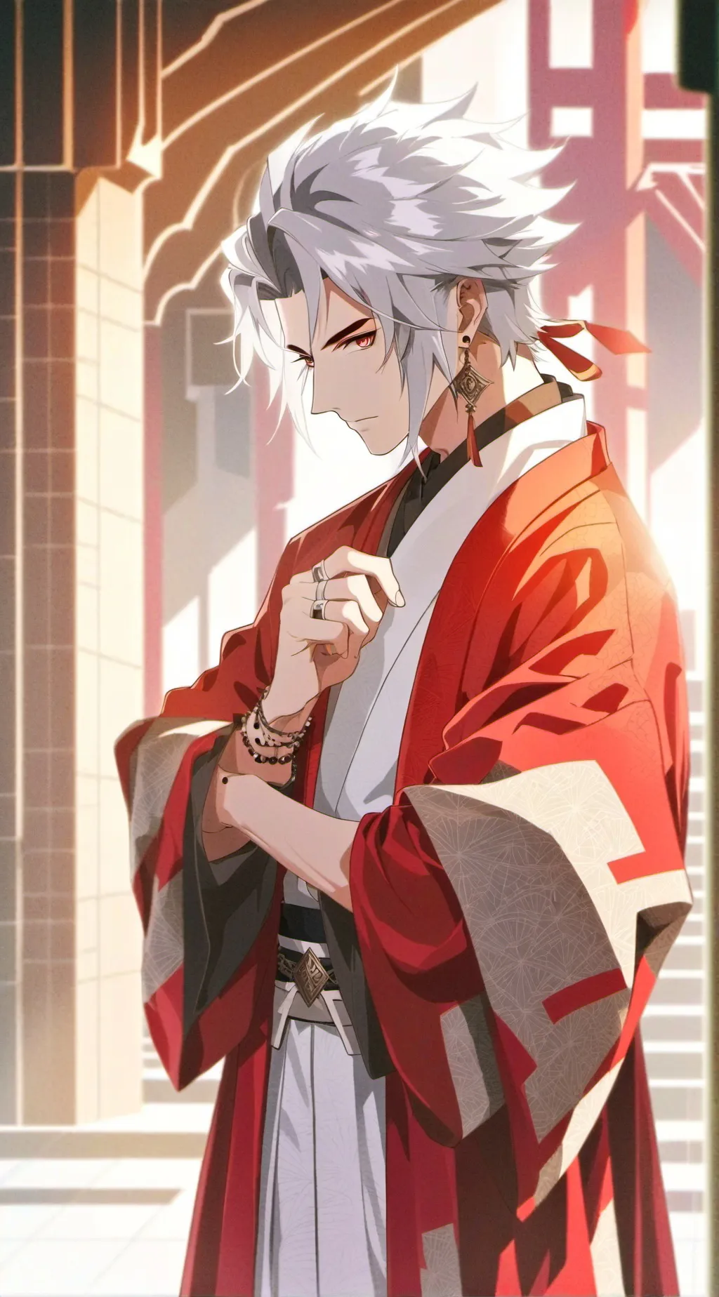 ai character: prince~lokiị background