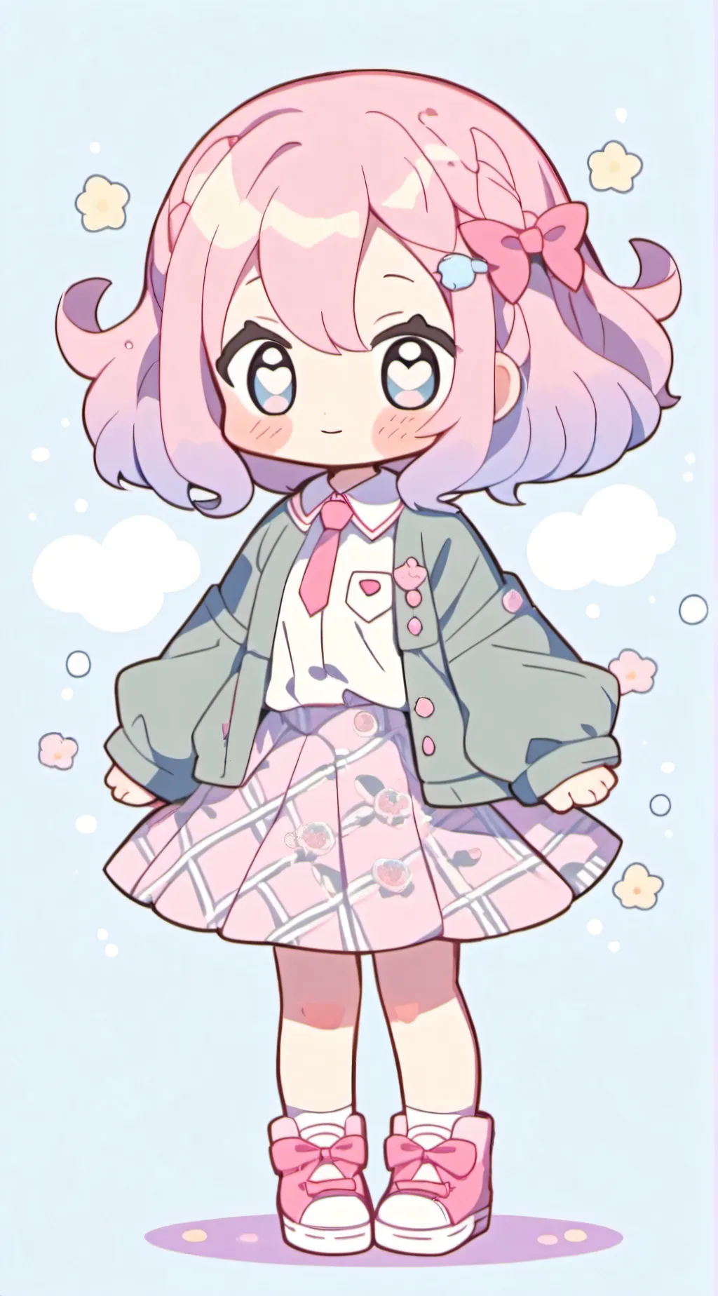 ai character: Katelyn  background