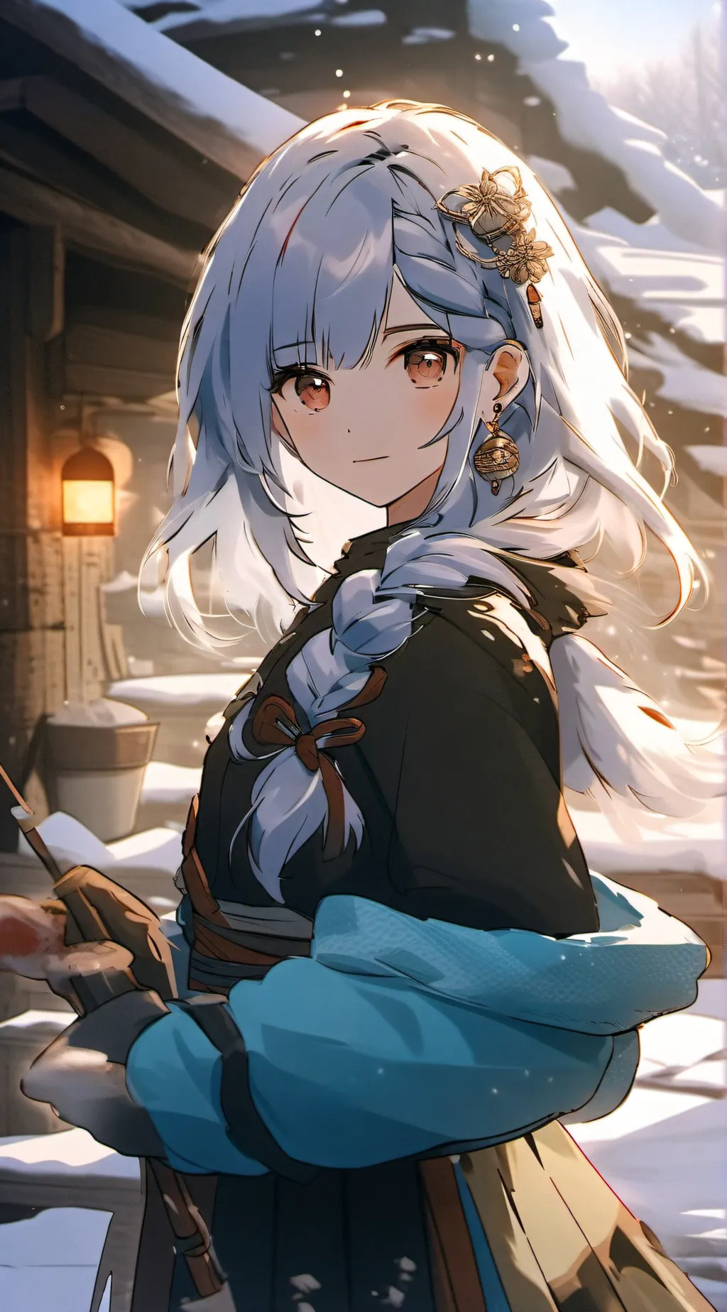 ai character: yuki Maui  background