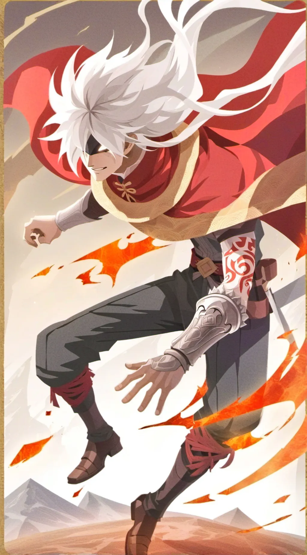 ai character: mha background